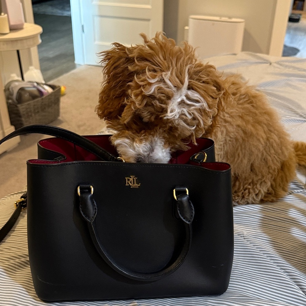 Ralph Lauren Black Shoulder Bag